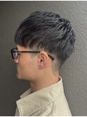 シャープな束感と柔らかなシルエットを融合させた、王道マッシュ