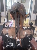 エミュ 中央駅店(eMu)&nbsp;【ロングヘアカチモリ】カチモリ×三つ編み.*