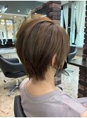 ふんわりまとまるショート