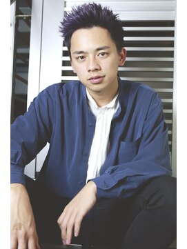 ネス(ness) [RIMMA]スパイキーショート/ブルーラベンダー/ネープレス