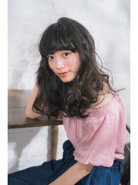 ミエルヘアーエスト 新宿店(mielhair est) ゆるふわセミディ