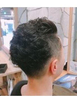 カイ バイ バルコニー  月島2号店(Kai by BalcoNY) メンズ　外国人風バースタイル