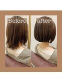リアルサロンワーク！Before after！