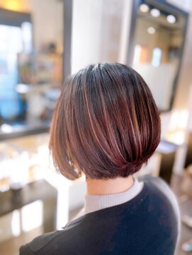 ロンド(Le rond) 自然な丸みグラデーションボブ