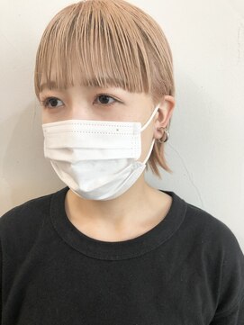 デヴェロペ(Devellope.) 【Devellope.】千葉担当　ペールベージュ　ワイドバング