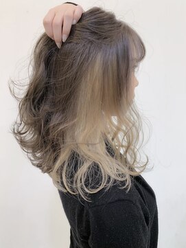 エニーテラス(Eny Terrace) インナーカラー × ハニーベージュ