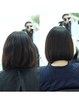 イレス 札幌駅前(IRESU)&nbsp;ボブの弱酸性縮毛矯正♪