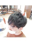  【GROOMER/S 丸山】コテパーマ スタイル