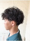 新宿ペネロープ】ショートマッシュ×波巻きパーマ　担当 RYO