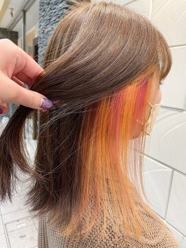 フィッティ 横須賀中央店(fiti) インナー×ピンク×オレンジ