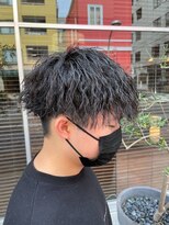 ノイ(neu)&nbsp;チリチリしないツイストスパイラル【髪質改善/デザインカラー】