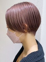 アルバム 渋谷パルコ(ALBUM)&nbsp;ピンクアッシュ_チェリーブラウンフェミニンロング_ba344411