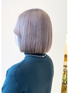 ルッツ(Lutz. hair design) シルクグレージュ×コリアンBob【千代田彩夏】