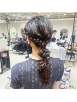 サンクチュアリー ウィズ コネクト(Sanctuary with connect)&nbsp;編みおろしアレンジ