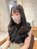 ラボヌール ヘアー エクラ(La Bonheur hair eclat)&nbsp;レイヤーカット/ロング/ダークグレージュ