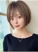 耳にかけても◎大人可愛い丸みショート/20代30代40代新宿