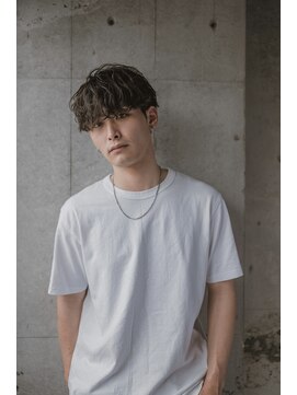 サップ 茨木店(Sup) 刈り上げマッシュ×ツイストスパイラルパーマ