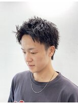 ルースト 八王子店(ROOST)&nbsp;スパイキーショート×ツイストパーマ