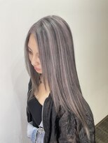 アワニコ 浦添店(AWA NICO)&nbsp;ハイトーンシルバー×ローライト