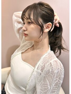 ロンドプロフィール 浦和(Lond profil) 顔まわりカット　韓国ヘア