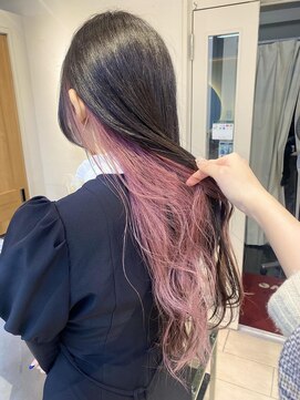 テトラ バイ ネオリーブ 横浜西口店(tetra by neolive) ＊明るめベリーピンクカラー＊[横浜/横浜駅]