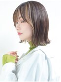 [Inity]外ハネボブ×グレージュ[髪質改善/心斎橋/ダメージレス]