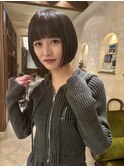 ミニボブ・大人ボブ・暗髪・銀座日比谷有楽町20代30代40代