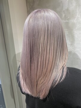 ニコア 千葉(nicoa) ホワイトラベンダー/シアーカラー/ブリーチカラー/千葉/千葉駅