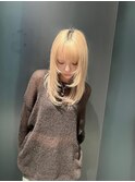 ワントーンウルフ[アンブレラカラー/ルーツカラー]