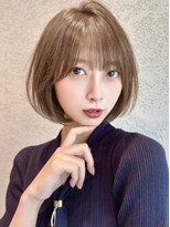 ロンド アンブル 四条烏丸(Lond ambre) 川村利幸/京都ボブ/グレージュ/四条烏丸ボブ