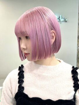 ソル ジングウマエ(SOL JINGUMAE) ミルクティーベージュダブルカラーインナーカラーケアブリーチ