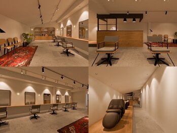 ヘアーサロン リベット(hair salon Libett)の写真/【2Fフロア大幅リニューアル♪】ナチュラルで居心地の良い空間に上質さをプラス◆長時間メニューも快適に。