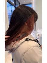 シュガーイシノマキ(SUGAR ishinomaki)&nbsp;チラ見せインナーカラー☆ピンクベージュ