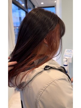 シュガーイシノマキ(SUGAR ishinomaki) チラ見せインナーカラー☆ピンクベージュ