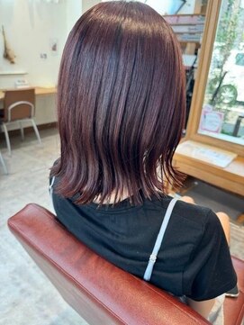 ルシュカイチマルニ(Rasca102) ボブ/ピンクレッド/ツヤピンク/チェリーレッド