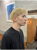 【Neelu_tatsuya】抜きっぱなしブロンド スパイキーショート