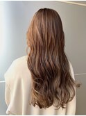 髪質改善*ロングレイヤーグレーベージュ*美髪【Zina船橋】