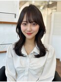 韓国くびれヘア/ココアブラウン【銀座】