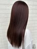 【髪質改善カラー☆☆☆☆】カット&カラー&5ステップ+ケアプロ￥14.300