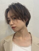 ファルベ(Farbe) くびれ アプリコットオレンジ 夏のヘアアレンジハイライトカラー