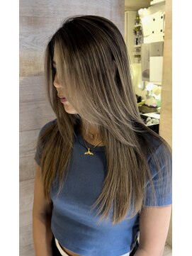 シエル 立川店(CIEL) CIEL立川×木村優作　ベージュバレイヤージュ