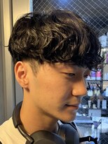 マッシュパーマ　スパイラルパーマ　ニュアンスパーマ