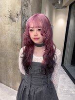 ジェム リット(GEM lit) くすみピンク×ブラックで魅せる、儚さと強さのMIXカラー