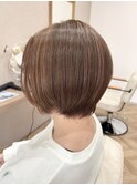 ハイライトショートヘア