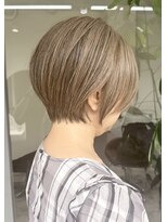 GBG 自由が丘 くびれショートボブ40代50代グレイカラー白髪染め白髪ぼかし