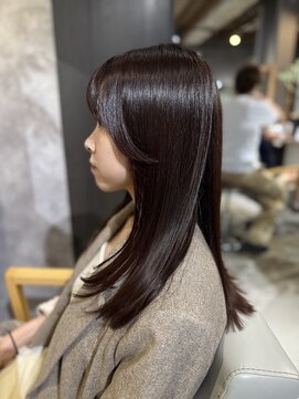 ウィート(wheat) 厳選髪質改善×ボルドーカラー♪