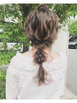 フィルム(FILM)&nbsp;【FILM村田】可愛い編み下ろし/ヘアアレンジ/三つ編み/大名/天神