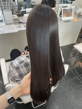 髪質改善ストレート