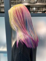 シオン(shion)&nbsp;ハイトーンロング顔周りレイヤーダブルカラー_ba572092