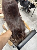 ソヨン 栄店(SOYON)&nbsp;似合わせカット/ダークアッシュ/大人ガーリー/脱白髪染め/くせ毛